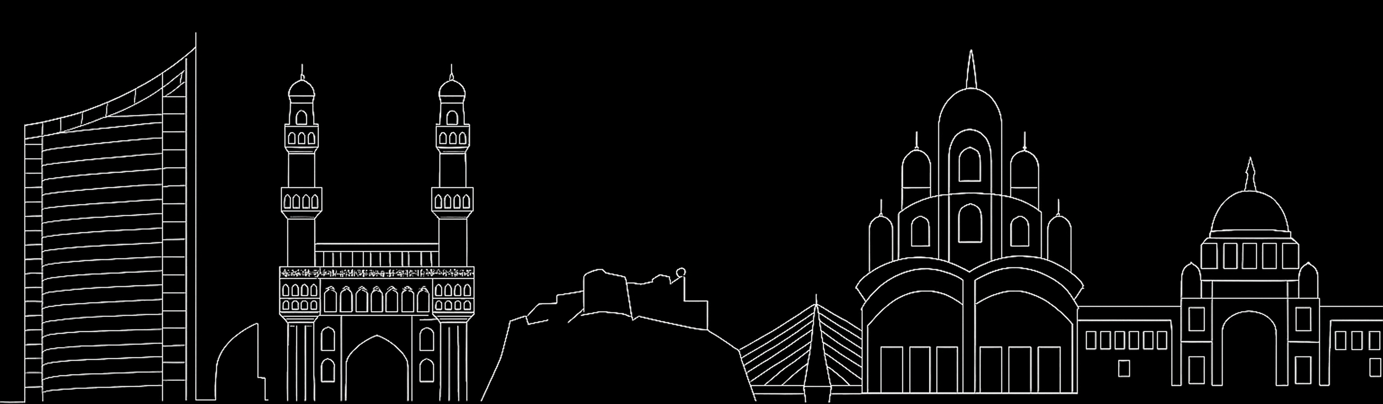 hyderabad skyline